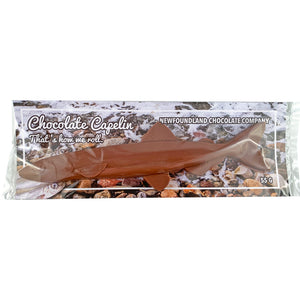MILK CHOCOLATE CAPELIN, ONLY  AVAILABLE FOR PURCHASE IN OUR RETAIL STORES.