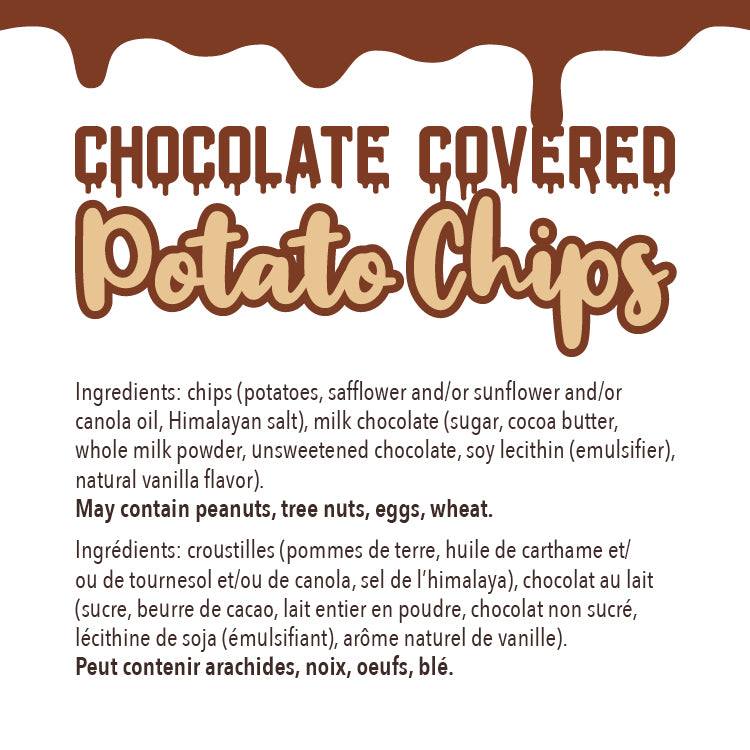 Milk Chocolate Covered Potato Chips