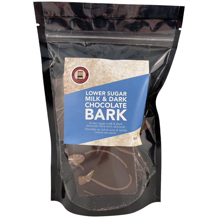 Lower Sugar Chocolate Bark