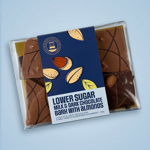 Lower Sugar Chocolate Bark
