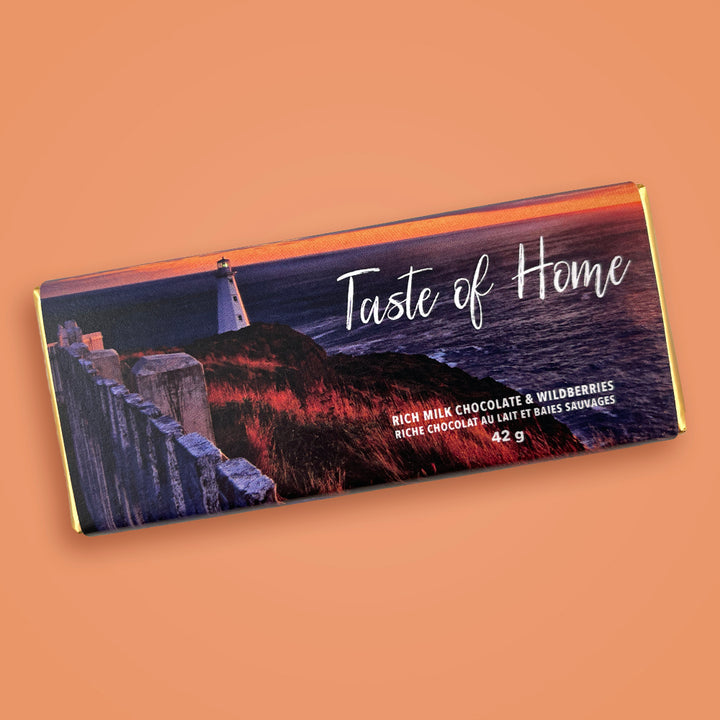 Taste of Home - Milk Wildberry Chocolate Bar