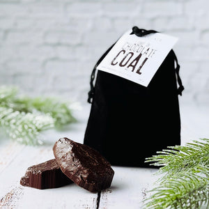 BAG OF DARK CHOCOLATE COAL