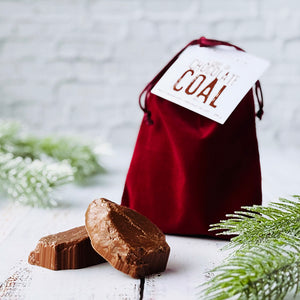 BAG OF MILK CHOCOLATE COAL