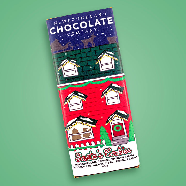 Santa's Cookies Chocolate Bar