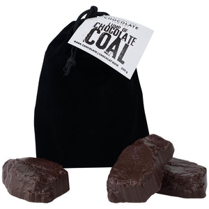 BAG OF DARK CHOCOLATE COAL