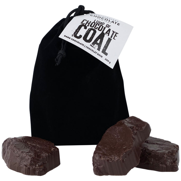 BAG OF DARK CHOCOLATE COAL