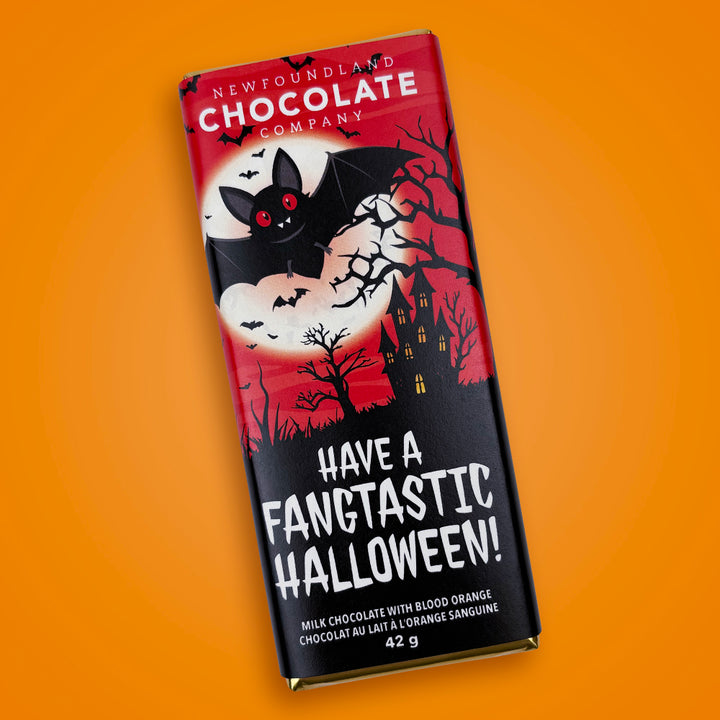 Have a Fangtastic Halloween Milk Chocolate with Blood Orange