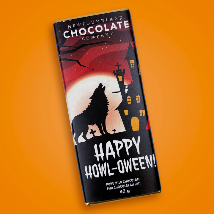 Happy Howl-oween Pure Milk Chocolate Bar