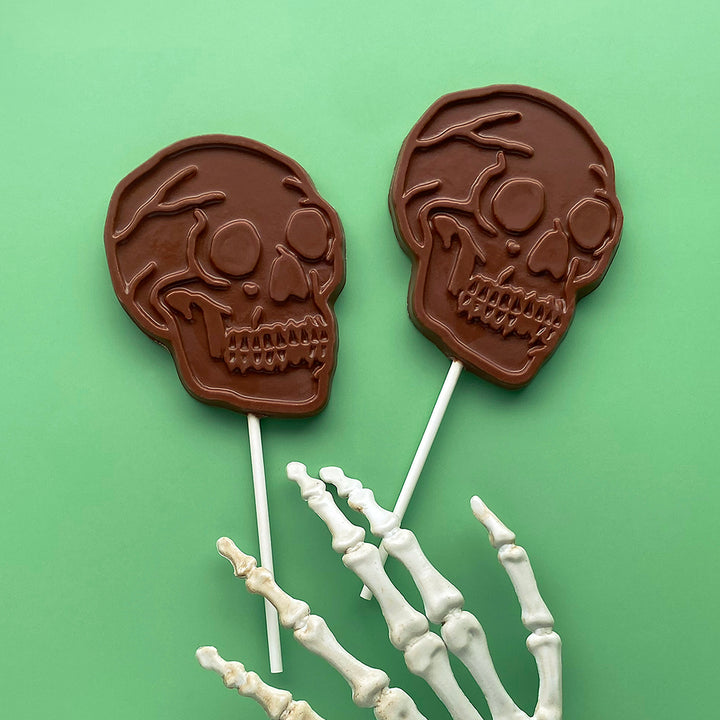 Milk Chocolate Skull Lolly
