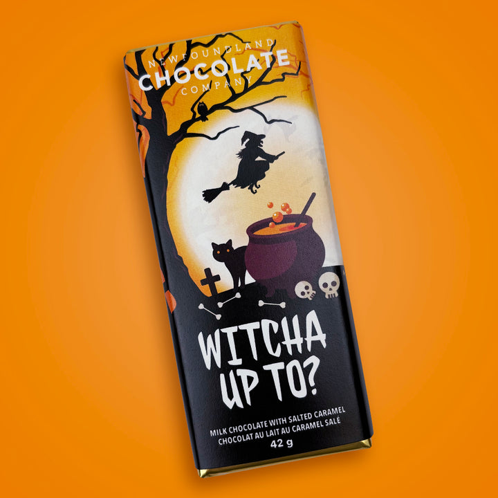 Witcha up to? Milk Chocolate with Salted Caramel