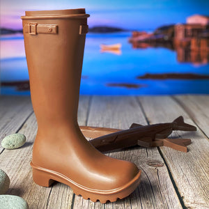 CAPELIN IN A BOOT, ONLY AVAILABLE FOR PURCHASE  OR PICK UP  IN OUR RETAIL STORES