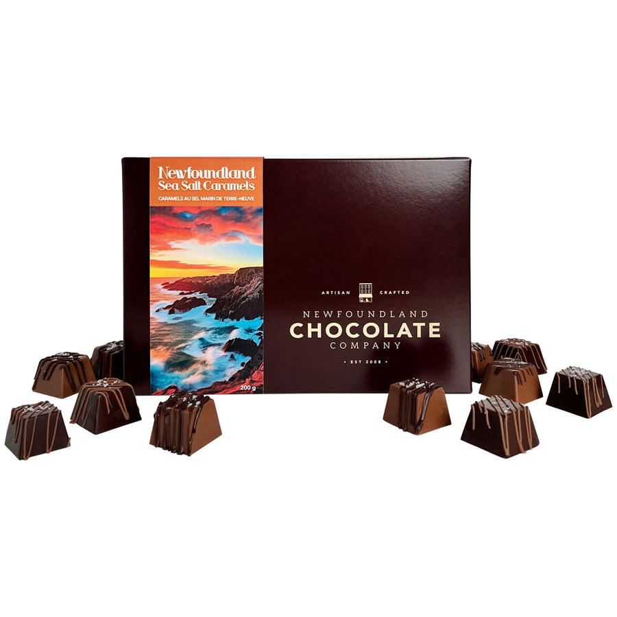 NEWFOUNDLAND SEA SALT CARAMELS SERIES 30 PIECE