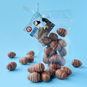 Lower Sugar Milk Chocolate Puffin Eggs