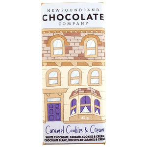 Caramel Cookies & Cream Chocolate Bar