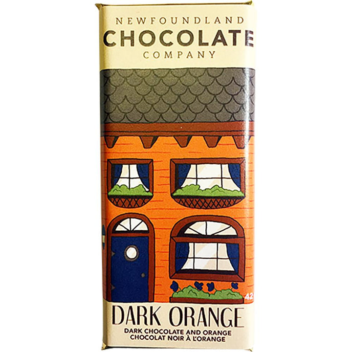 Dark Orange Chocolate Bar