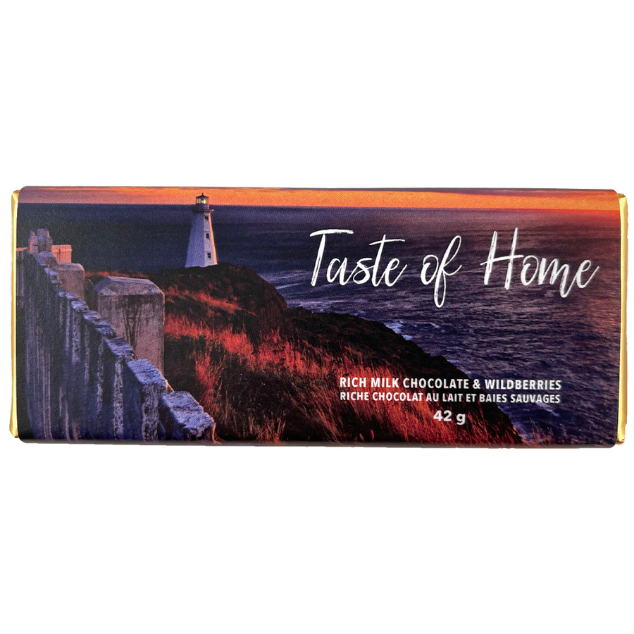 Taste of Home - Milk Wildberry Chocolate Bar
